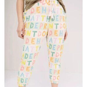 ANTHROPOLOGIE Luke John Matthew Arnold Womens XL LGBTQ Pride JOGGER Pants EUC